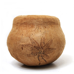Wazon dekoracyjny naturalny Kokos 20cm